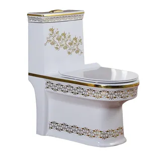 حار بيع الكهربائي الذهبي المرحاض السلطانيات السيراميك العربية دورة المياه