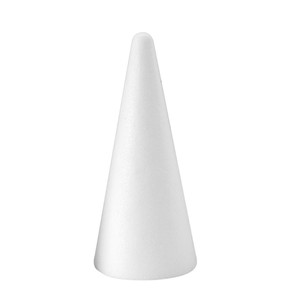 Artisanat de polystyrène imperméable bricolage et décoration mousse EPS blanche en polystyrène Polyfoam cône pour décoration d'arbre de noël - Product Image 5