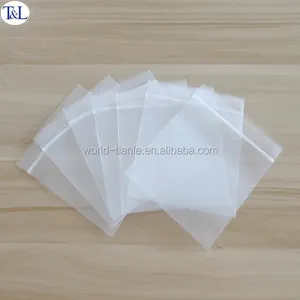 2X2 Tự Niêm Phong Rõ Ràng Túi Nhựa Nhỏ Ziplock Gói 100