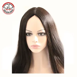 European Hair Silk Top Lace Wig With Baby Hairs