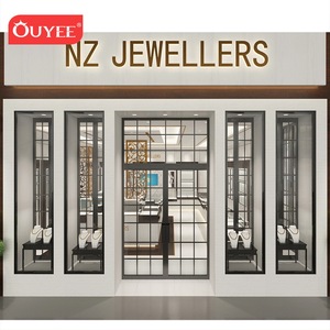 Vitrine de magasin de luxe, comptoir de vente au détail, vitrine de bijouterie, <span class=keywords><strong>présentoir</strong></span> <span class=keywords><strong>mural</strong></span>, vitrine en verre trempé, <span class=keywords><strong>présentoir</strong></span> de <span class=keywords><strong>bijoux</strong></span> - Product Image 6