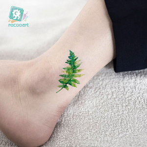 Disegni di <span class=keywords><strong>fiori</strong></span> per tatuaggi Rocooart dimensioni 10.5x6cm e adesivi temporanei per tatuaggi lavanda - Product Image 5