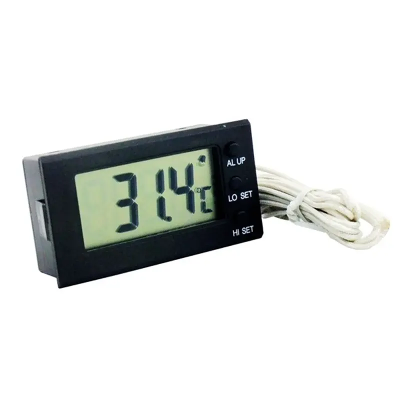 Suhu Tinggi Alarm Digital Boiler Thermometer Peringatan
