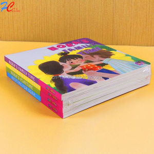 China de fábrica completa impresión color encuadernación cartón niños <span class=keywords><strong>libro</strong></span> con historia corta - Product Image 2