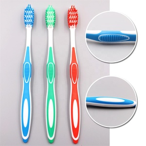 Cepillo de dientes limpiador de puntas de goma, mango grueso, fábrica, buen precio - Product Image 5
