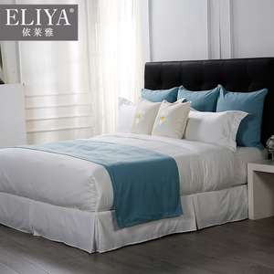 White Bed <strong>Sheets</strong> <strong>King</strong> <strong>Size</strong> Cotton Hotel Bedding <strong>Sheets</strong> and Pillow Case - Product Image 2
