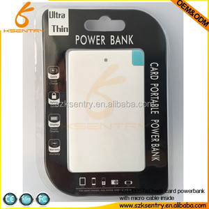 2015 mejores ventas promocional Ultr finos super slim tarjeta <span class=keywords><strong>de</strong></span> crédito <span class=keywords><strong>banco</strong></span> <span class=keywords><strong>de</strong></span> la energía con plena 2500 mAh - Product Image 6