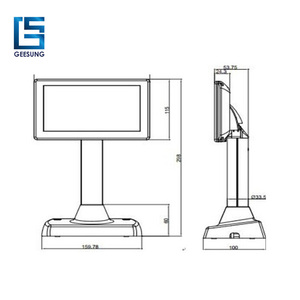 UPM-700 carav 7 inch window LCD with good price for selling - Product Image 5