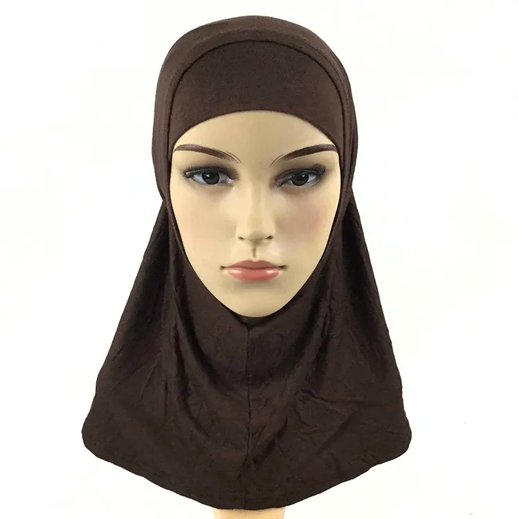 Hot sell mix colors hijab caps high quality Muslim Islamic Arabic women inner underscarf