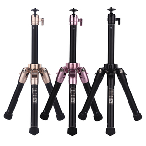 Smart Selfie Stick con funzione di piegatura <span class=keywords><strong>Mini</strong></span> treppiede in alluminio flessibile e supporto per fotocamera del telefono - Product Image 2