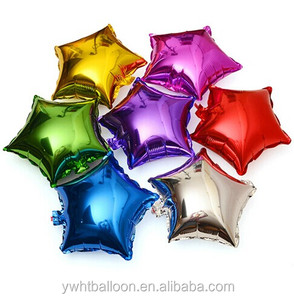 Ballon à hélium en forme d'étoile pour fête, 12 pièces, 18 pouces, en feuille d'aluminium pour fête pour adultes - Product Image 1