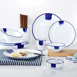 2019 Cina Fabbrica di Hotsale di Alta Qualità Set di Stoviglie di Porcellana, Commercio All'ingrosso Stoviglie di Porcellana, Turco Dinnerware *