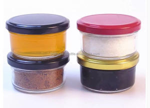 Pot et bouteille <span class=keywords><strong>de</strong></span> stockage vide 60ml, <span class=keywords><strong>Mini</strong></span> bocaux <span class=keywords><strong>de</strong></span> qualité alimentaire, pour vinaigre, miel, <span class=keywords><strong>confiture</strong></span>, cornichons, bonbons, vente en gros avec couvercle à vis, 2 onces - Product Image 2