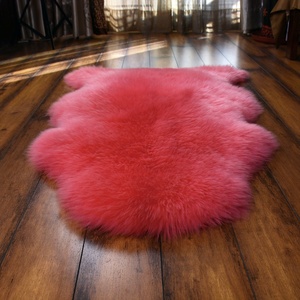 <span class=keywords><strong>Tapis</strong></span> <span class=keywords><strong>de</strong></span> <span class=keywords><strong>chambre</strong></span> en laine véritable et peau <span class=keywords><strong>de</strong></span> mouton, moelleux, à poils longs, pour chevet et coussin <span class=keywords><strong>de</strong></span> canapé, <span class=keywords><strong>tapis</strong></span> en fourrure blanche pour salon et prière - Product Image 4
