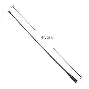 Vital RH773 2 antena de Radio 2 m/70 cm UHF, VHF con conector macho BNC