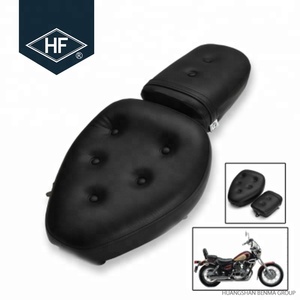 <span class=keywords><strong>Virago</strong></span> XV250-asiento de cuero PU para motocicleta, asiento impermeable - Product Image 2