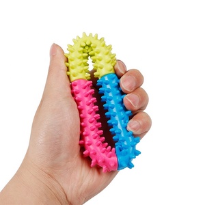 Hoge Kwaliteit Tanden Reinigen Kauw Bijtbestendig Ring Neutraal Natuurlijk Rubber Hond Huisdier Speelgoed - Product Image 6