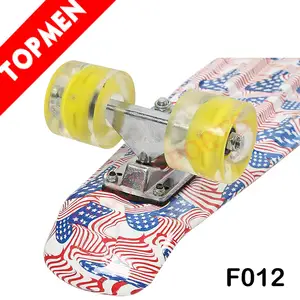 Topmen 22 "プラスチックマーメイドスケートボードフィッシュスケートボード