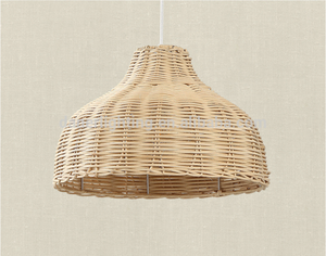 Handmade Natural Rattan Woven Modern Decorative Chandelier Pendant Hanging Lamp <strong>Light</strong> <strong>Fittings</strong> for Restaurant - Product Image 6