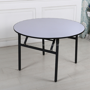 Offre Spéciale rotative <span class=keywords><strong>ronde</strong></span> <span class=keywords><strong>6</strong></span> pieds 10 <span class=keywords><strong>personnes</strong></span> autour de la <span class=keywords><strong>table</strong></span> <span class=keywords><strong>pliante</strong></span> en bois - Product Image 2