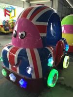 Balançoire électrique d'intérieur en fibre de verre pour enfants Machine à jeux d'arcade Kiddie Rides