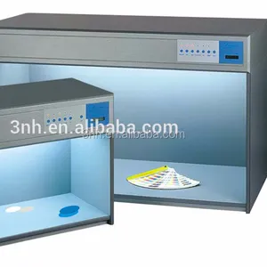 T60(4) कपड़े निरीक्षण d65/tl84/uv/cwf रोशनी बॉक्स कपड़ा रंग मिलान प्रकाश बॉक्स - Product Image 3