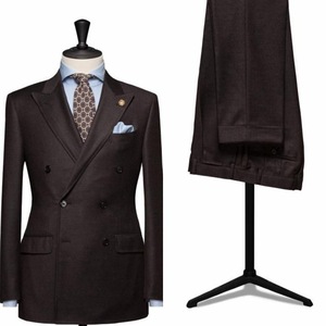 Giacca da <span class=keywords><strong>uomo</strong></span> Slim Slim 2 pezzi estiva giacca da lavoro doppiopetto da <span class=keywords><strong>uomo</strong></span> YF028 - Product Image 2