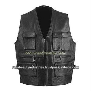 เสื้อกั๊กหนังผู้ชาย - Product Image 2