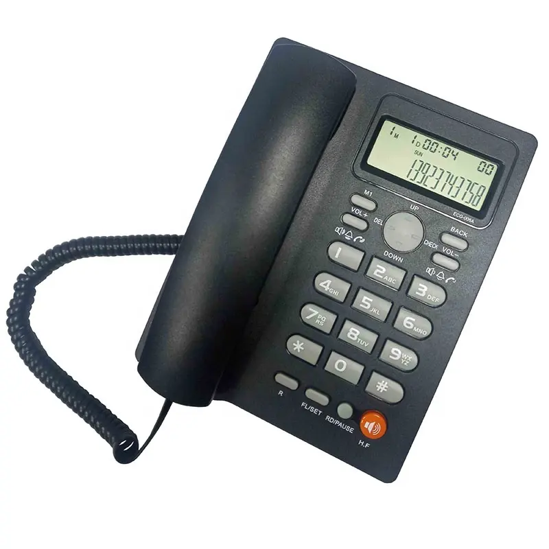 อะนาล็อก Caller ID สายโทรศัพท์ขนาดเล็ก MOQ + คุณภาพที่ดีที่สุด + จัดส่งที่รวดเร็ว
