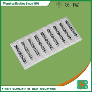 Aufkleber Weichen <span class=keywords><strong>DR</strong></span> Label EAS BIN Anti-diebstahl-alarm mit Barcode-label - Product Image 5