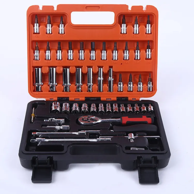 53 pcs Automobile Motorcycle Set Car Tool Kit Tool Box