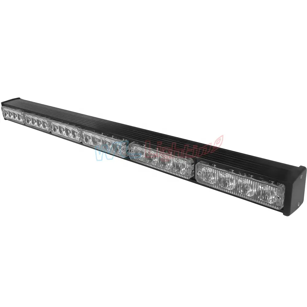 Gdwllighting 27,5 "светодиодные световые палочки 72W фары для 24LED советника движения знак аварийной остановки для стробоскоп проблесковый маячок света для грузовой автомобиль полиции