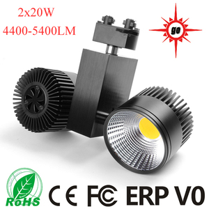 CRI82 2*20 W/40 W correo aéreo del poste de China, 4400-5000LM techo conector Luz - Product Image 1