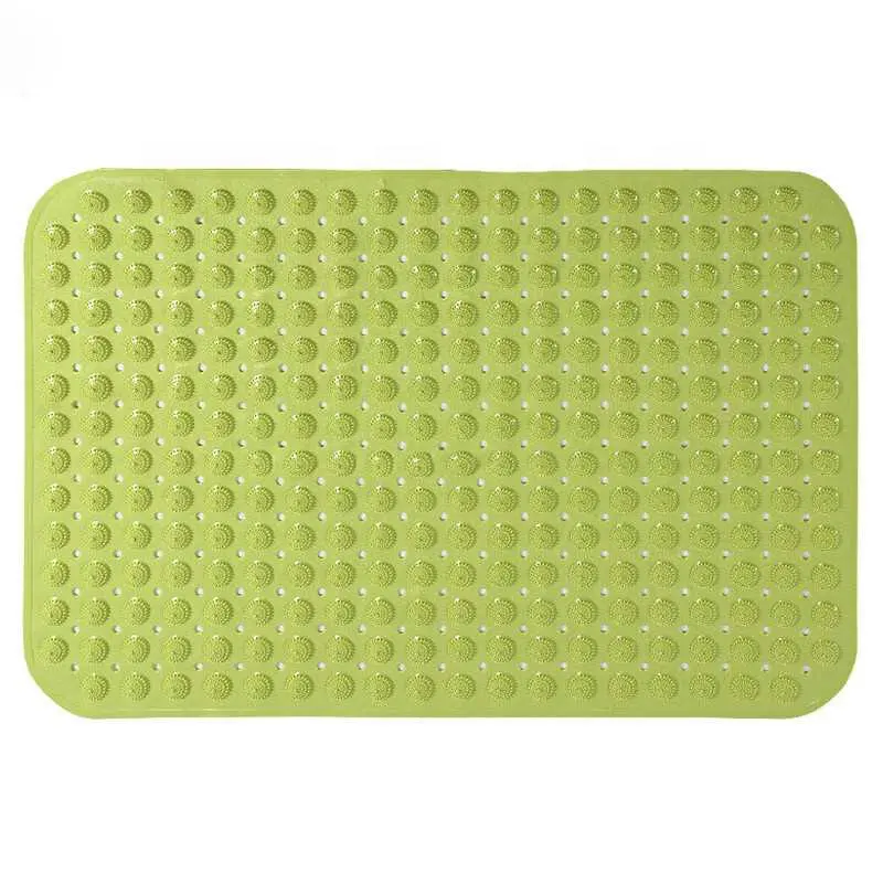 Best Selling Non Slip Bathroom Floor Mat Anti Slip Washable Bath Mat TPR No Smelling Bathtub Mat with Suction Cups