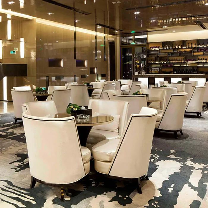 Moderne hôtel lobby réception de meubles canapé ensembles