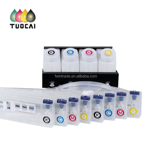 Giá rẻ Giá 4 chai 4 hộp mực CISS nạp lại mực in số lượng lớn hệ thống cho mutoh rj900c rj900x vj1604 vj1614 máy in - Product Image 2