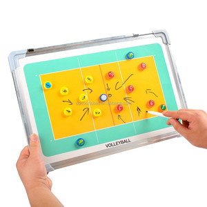 Allenamento di pallavolo allenatore bordo con la Penna magnetica Dry Erase Appunti Insegnamento tattica di bordo - Product Image 1