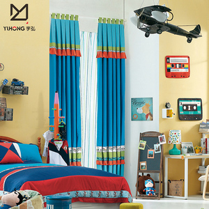 Dormitorio de los niños ventana cenefa cortina encantadores diseños textiles para <span class=keywords><strong>el</strong></span> hogar cortinas en guangzhou - Product Image 5