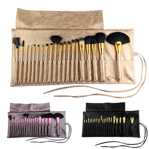 FEIYAN Bas quantité minimale de commande 20pcs Personnalisé Marque Naturel Poils De Chèvre Cosmétique Maquillage Brosse Haute Qualité Professionnel Maquillage Brosse Ensemble Avec Étui