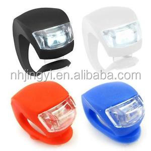 Silicone LED Xe Đạp Ánh Sáng Thiết lập phía trước và phía sau xe đạp đèn pha đèn hậu với PC Chất liệu pin cung cấp điện cho sử dụng ngoài trời - Product Image 4