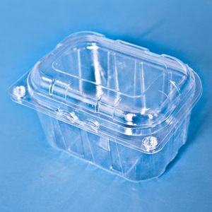 Dùng Một Lần Rõ Ràng Nhựa Cherry Cà Chua Punnet Bao Bì Vỉ Trái Cây <span class=keywords><strong>Container</strong></span> - Product Image 4