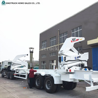 Chengda 20/40 pieds Swinglifters Steelbro Side Loader Lifter Semi-remorque à chargement latéral de conteneurs