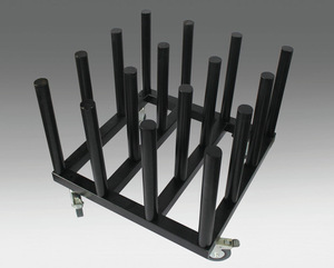 Chất lượng cao di động thuận tiện Vinyl giá 2 "cán giỏ hàng lưu trữ cho quảng cáo phương tiện truyền thông Vinyl - Product Image 3