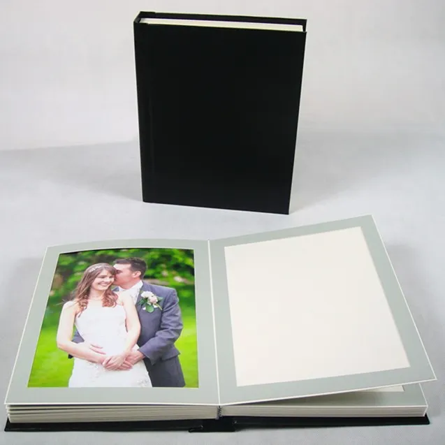 Hot sell family wedding stick matboard photo album book wedding album