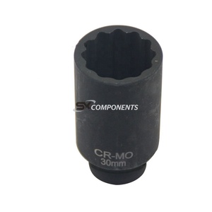 30mm 32mm 34mm 36mm 1/2 "Dr 12 điểm tác động ổ cắm trục chính trục Nut ổ cắm Hub trục hạt loại bỏ cài đặt công cụ 36mm ổ cắm - Product Image 2