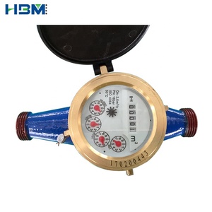 1/2 2Inch Nat Multi Jet Iron Body Water Meter Mechanische Flow Meter