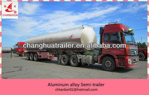 50.1 cbm ethy lamine del tanque de combustible cisterna de aluminio semi- remolque de transporte - Product Image 1