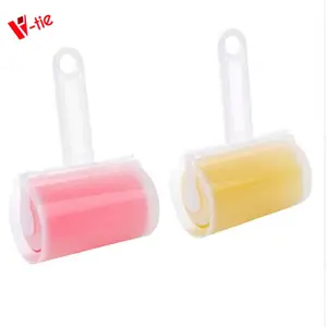 1 dollar items Hair Clothes Sticky Washable Lint Roller Remover with cover