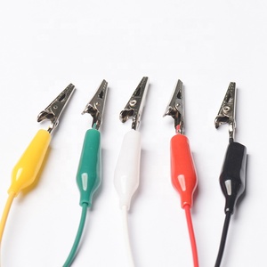 <span class=keywords><strong>Mini</strong></span> pinza de cocodrilo personalizada de fábrica <span class=keywords><strong>Mini</strong></span> CABLE DE PRUEBA apilable aislado disponible en cinco colores
