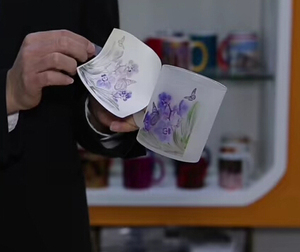 Chuyên nghiệp nhà sản xuất <span class=keywords><strong>A4</strong></span> A3 trượt nước phun decal rõ ràng/truyền trong suốt cho mug nhựa và kim loại - Product Image 2